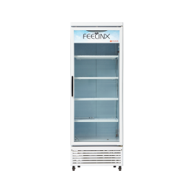 롯데필링스 수직형 냉장쇼케이스 LSK-590RSA (540L) 화이트 음료쇼케이스